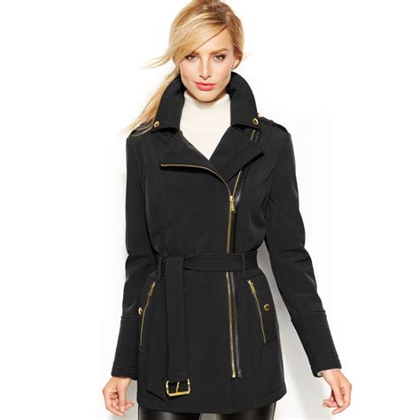 michael kors black coat